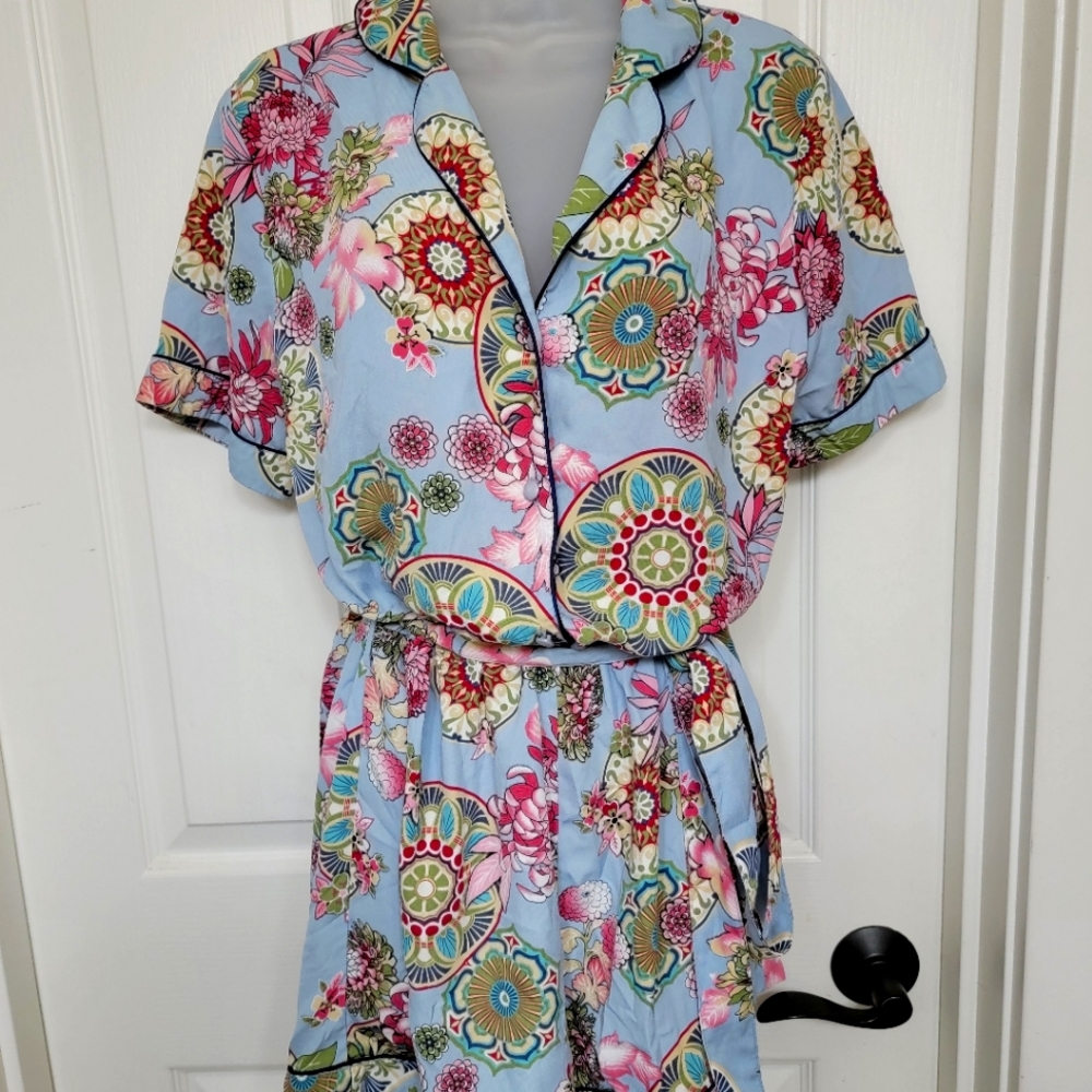 VINTAGE STYLE BEACH ROMPER